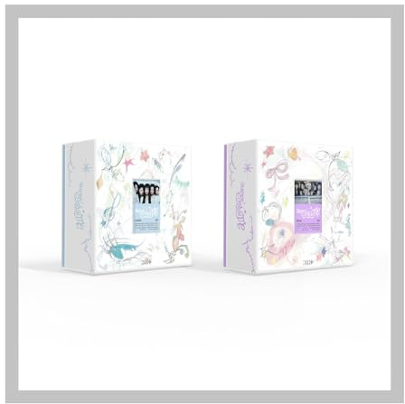 ILLIT SUPER REAL ME 1st Mini Album CD+Poster with lyrics on pack+Photobook+Photocard A+Photocard B+Sticker+Paper magnet+Paper ornaments+Tracking Sealed (Random Version)
