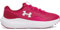 Under Armour UA W Charged Surge 4, Scarpa da Corsa Donna, Cresta Cremisi Fucsia Sfumata Bianco, 36 EU