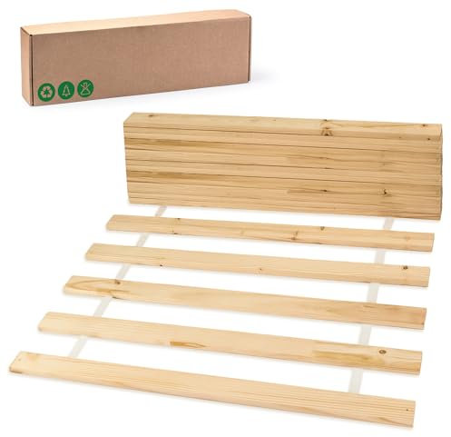 Amazinggirl Lattenrost Rollrost - Premium (20 Latten) 70x200 cm - Rolllattenrost Holzlatten Roll Tannenholz Erwachsenen und Kinder-Bett unverstellbar 70 x 200 cm