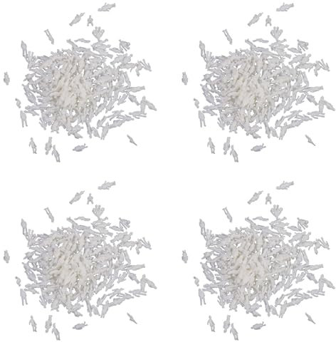 Jeenuuder Dekoratives Personenmodell, Maßstab 1: 200, Paket mit 400 Stück, ca. –