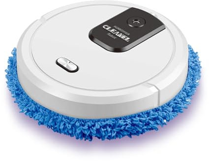 Robot lavapavimenti 2 in 1, robot senza fili, pavimento automatizzato con modalità Wet & Dry, Spray umidificazione Wet & Dry -Purpose Aspirapolvere per la pulizia di pavimenti, tappeti,