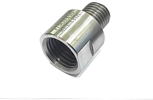 Buyohlic Woodworking Adaptor Lathe Headstock Spindle Adapter (FT M33 x 3.5 to MT 1 x 8 TPI)
