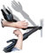 XMWOEIX Wing Chun Holzpuppe, günstiger Kung Fu Wing Chun Trainingsständer, tragbarer Wing Tsun Dummy Trainer für Push Hand Kung Fu, Wandmontage, Ausrüstung für Schlagtechniken
