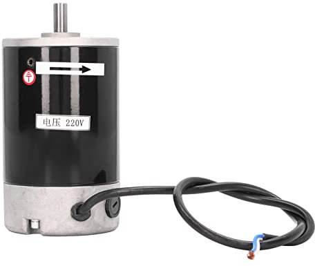 Holigie mini Drehmaschine Motor 550 W 6000 U/min großer Torsion Liegergeräusches Stabilantrieb Eisenmaschine DC Motor für CJ18a