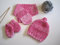 Strickanleitung Babyset Steckschal, Mütze, Fäustlinge von 0-12 Monaten- alle Größen beschrieben: Ideal für Anfänger