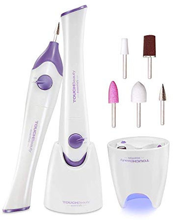 Touchbeauty Lime à ongles électrique 5 en 1 pour soin des ongles