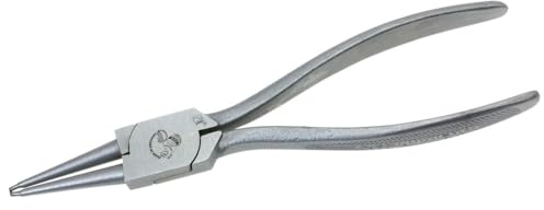 Dönges Sicherungszange, Länge 140 mm, für Ø 3-10 mm, I 0 (Seegerringzange Seegerring Sprengringzange Sicherungsringzange) DIN: 5256 C, gerade, verchromt, Chrom-Vanadium-Stahl