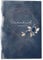 DeinWeddingshop Stammbuch zur Hochzeit Standesamt - Stammbuch der Familie - Familienstammbuch inkl. Einleger - Watercolor Breeze Blau - 16x21 cm