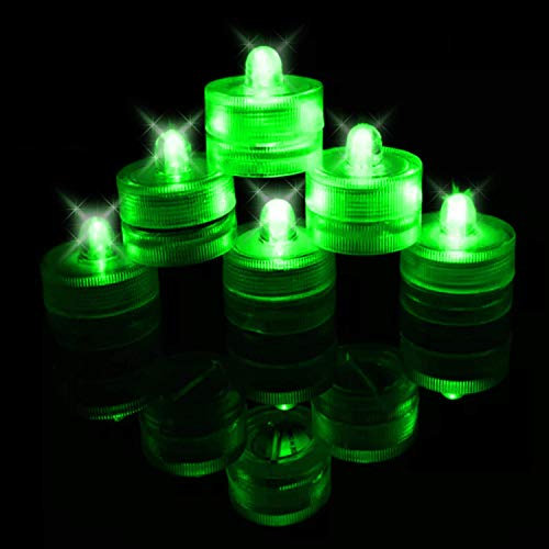 Trimming Shop LED Tea Lights, 10 Pack Battery Operated Non Flickering Flameless Candle Lights Fake Candle decoration For Halloween, Birthday, Wedding, Event Decoration, Festivals