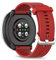 SeaFicco Cinturini in Silicone Compatibile con Polar Pacer/Ignite 2 /Ignite/Unite, Universale 20mm Cinturino di Ricambio Cinturini dell'orologio a Sgancio Rapido Sportivo (L, Rosso)