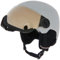 Alpina ARBER Visor Q-LITE - Hochwertiger & Leichter Skihelm Mit Kontrastverstärkendem Visier Für Erwachsene, Grey matt, 58-61 cm
