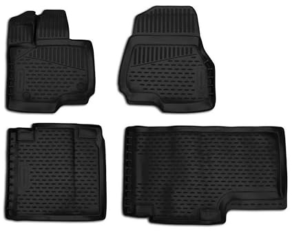 Element 3D Gummimatten Passgenaue Fußmatten Ford F-150 2015-2017 Supercab (EXT. cab) 4tlg