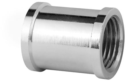 Chrom Fitting aus Messing Muffe IG 3/4 Zoll - Gewindefittings Korrosionsbeständig - Messingverschraubungen für Wasserinstallationen