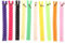 Cerniera in pizzo -10Pz Cerniera in pizzo Stile misto Bud Silk Shape No.3 Accessori per abbigliamento da cucito in nylon 20cm