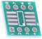 ViaGasaFamido 100PCs Adapterplatine Konverter Adapter Modul Adapterplatine Leichtes Elektronikzubehör SOP8 SSOP8 zu DIP8 TSSOP8 DIP SMD zu Inline für Heimwerkerindustrie
