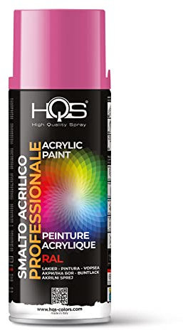HQS Bombe de peinture acrylique, couleurs Ral (Ral 4003 - Violet bruyère)