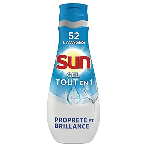 SUN - Tout En 1 Gel Lave Vaisselle Standard 900Ml - ( Lot De 2 )