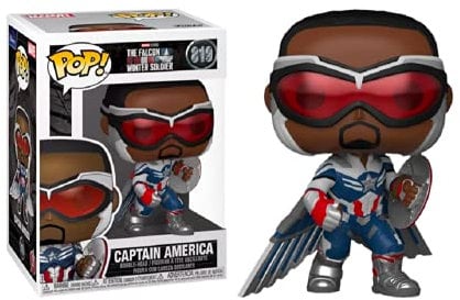 Funko Pop! 819 Falcon und der Winter Soldat Captain America Wings Action Pose
