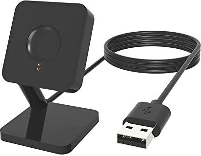EMMETTBEN Station de recharge de montre de sport pour Fossil Gen 6/5/4 - Station de recharge pour ordinateur portable