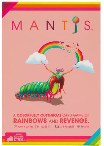 Exploding Kittens Mantis Card Games by Fun Family Games for Adults Teens & Kids for Game Night, Popular Kid Games, 2-6 Players