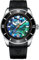 PHOIBOS Automatische Herren-Taucheruhr 300m mit Abalone-Muschel-Zifferblatt und Kautschukarmband Wave Master PY010ER