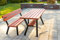 Tisch Gladiator massiv 170cm x 66 cm x 74 cm, Designer Tisch Massivholz mit Edelstahl, Holztisch Metall Stahl, Tisch Holz, Premium Esstisch !!!