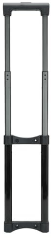 Ronyme DIY-Koffer-Teleskopgriff-Ersatzteile, dehnbar, stilvoll, schwarz, langlebig, Reisezubehör, Länge 82 cm, Metall-Zugstange
