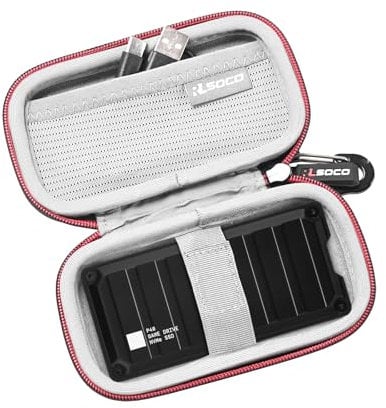 RLSOCO Carrying Case for WD BLACK P40 2TB/1TB/500GB Game Drive SSD