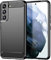 Max Power Digital Coque pour Samsung Galaxy S22 Plus Étui de Protection Antichoc Silicone Noir Résistant à l'absorption des Chocs Design Fibre de Carbone Housse Élégant Fine [Recharge sans Fil]