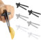 6 Stück Fingerstäbchen für Gamer, Finger-Essstäbchen für Chips, Gaming-Snack-essstäbchen, Hand-Free Snack Finger Chopsticks Für Gamer-Kunststoff-Snack-lebensmittelzangenklemmen Faule Hilfsstäbchen