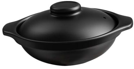 Cabilock Ollas De Cerámica Para Cocinar Cacerola Con Asa Olla Para Estofado De 1 3 L Utensilios De Cocina Para Estofado De Pollo Arroz Fideos Sopa