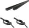 4 Pcs Windscreen Wiper Rubber Refill,Rubber Rear Window Car Replacement Windscreen Wipers Blades for My Car,Front Cover Cowl Washer Universal Frameless Parts Refills for Auto Vehicle Lorries Buses