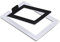 Desktop Carbon Steel Bracket Holder Tabletop Stand For Kanto's YU4 Active & Other Computer Speakers