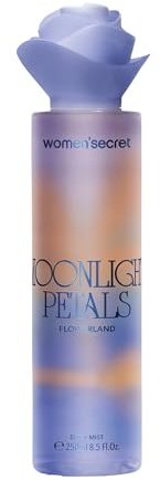 women'secret Flowerland Moonlight Petals Body Mist 250 ml – Blumig-süßes Damen Bodyspray mit Jasmin, Vanille & Himbeere, Femininer Duft für langanhaltende Frische