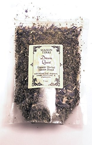 Wild Lettuce Leaf, Dream Quest Herbal Smoking Blend, 1 oz.