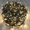 600er LED Tannenbaum Lichterkette Weihnachtslichterkette Warmweiß für Innen & Außen Weihnachtszeit Party grünes Kabel
