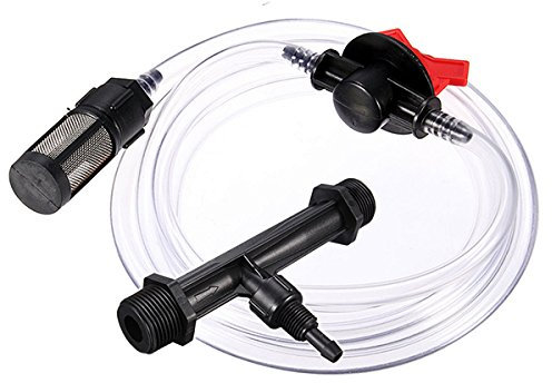 Inovey 1/2 Pulgadas Irrigación Venturi Fertilizante Kit Mezclador Inyectores Tubo Interruptor Filtro