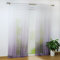 Joyswahl Voile Gardine halptransparenter Vorhang mit Topaktuelle Farbverlauf Muster »Babette« Schals Fenster Vorhänge mit Stangendurchzug BxH 140x245cm Violett 1er Pack