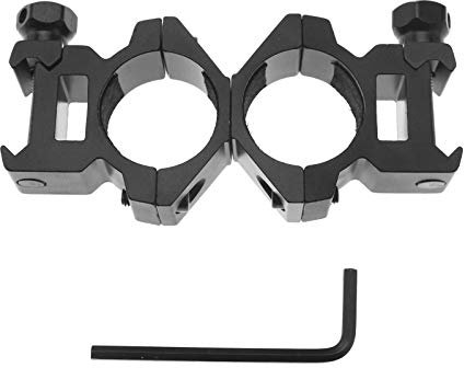 25mm Taschenlampe Ring-Einfassung 20mm Schiene Laser-Augen Gewehr Fass