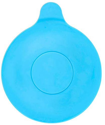 Tapón Universal de Silicona para el desagüe de la bañera, la Ducha y el Fregadero de la Cocina, Tapón de Drenaje Desmontable, 13 cm de diámetro, para Agujeros de desagüe de hasta 90 mm, Azul