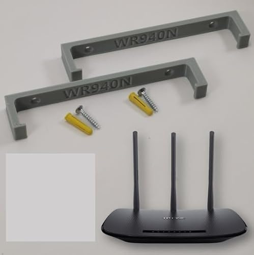 TP Link WR940N Wandhalterung für kabellosen Router, Grau