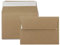 25x Briefumschläge Sandbraun DIN C6 Format 11,4 x 16,2 cm - Haftklebung - Kuverts ohne Fenster - Weihnachten, Gutscheine, Grußkarten & Einladungen