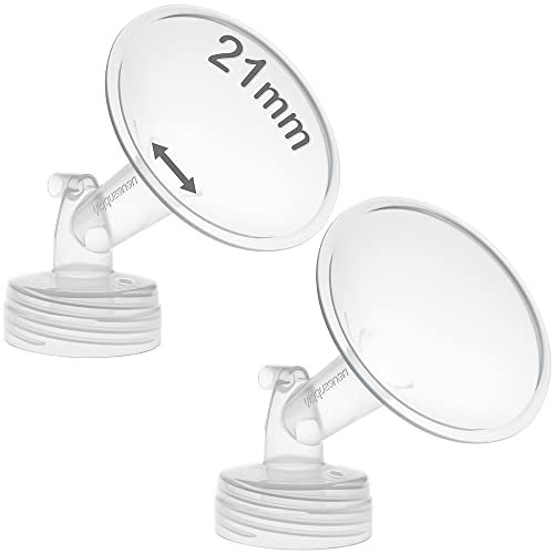 Nenesupply Compatible 21mm Flange for Ameda MYA Ameda MYA Pro Breastpumps. Not Original Ameda Pump Parts. Not Original Amede MYA Pump Parts. Replace Ameda MYA Flange. Work with Ameda MYA Valve