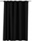 vidaXL Vorhang Verdunkelung mit Haken Verdunkelungsvorhang Kräuselband Thermo Gardine Blickdicht Thermovorhang Leinenoptik Anthrazit 290x245cm