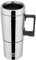 Hervidor de agua eléctrico EVTSCAN, 12 v/24 v, 300 ml, portátil, de acero inoxidable, cafetera para coche, calentador, taza para beber, botella(12V)