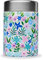 QWETCH - Boite Repas Nomade Isotherme - Flora - Boite Alimentaire Inox - 5h Chaud et 7h Froid - Sans BPA, Étanche & Reutilisable - Lunch Box pour bureau, pique-nique, randonnée - Bleu - 600ml