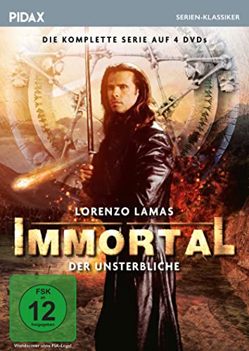 Immortal - Der Unsterbliche / Die komplette 22-teilige Fantasyserie mit Lorenzo Lamas (Pidax Serien-Klassiker) [4 DVDs] [4 DVDs]