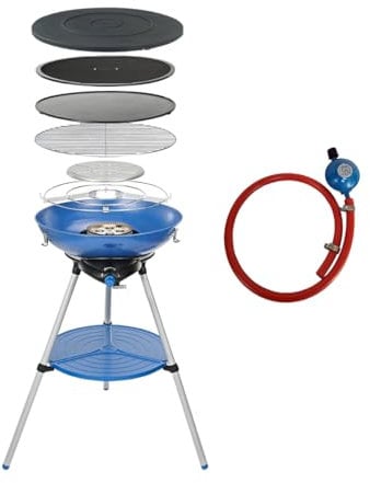 Campingaz Party Grill 600 + Gas Hose & Regulator Kit