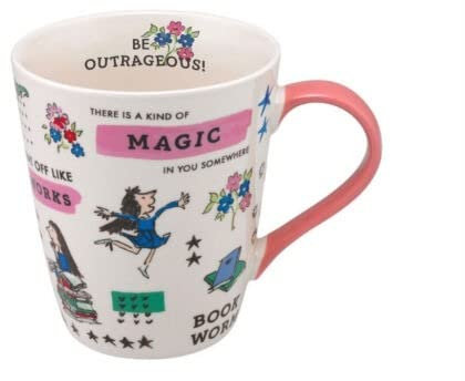 Cath Kidston Stanley Mug Matilda Be Outrageous Mug 400ml in Cream