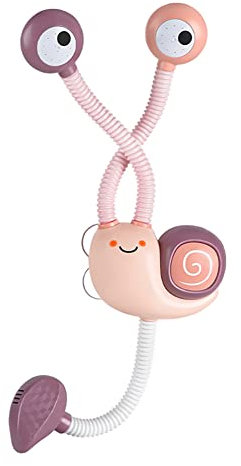 Katutude Jouet de Bain Bébé, Pommeau de Douche Jouets Bain de Baignoire de Escargot Jeux de Bain Jeu d'eau Jouet de Piscine Jouet Douchette Bain Jouets de Douche Cadeau Bébé De 0 À 5 Ans